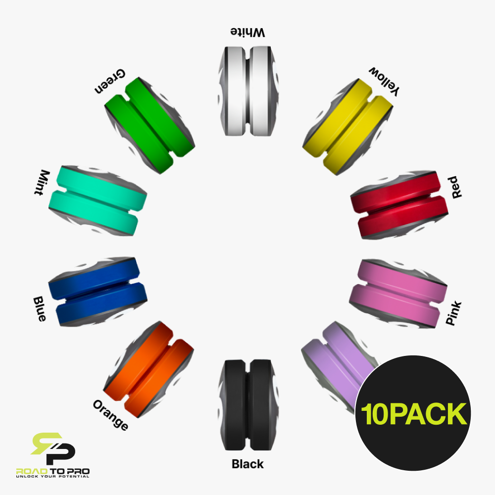 Tennis Dampener 10 Pack - Pain Relief, Anti-Vibration | RTP Tennis Dampener 10 Pack - Pain Relief, Anti-Vibration | RTP